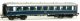 Eilzugwagen E30 DB Ep. III 1.-Kl. stahlblau